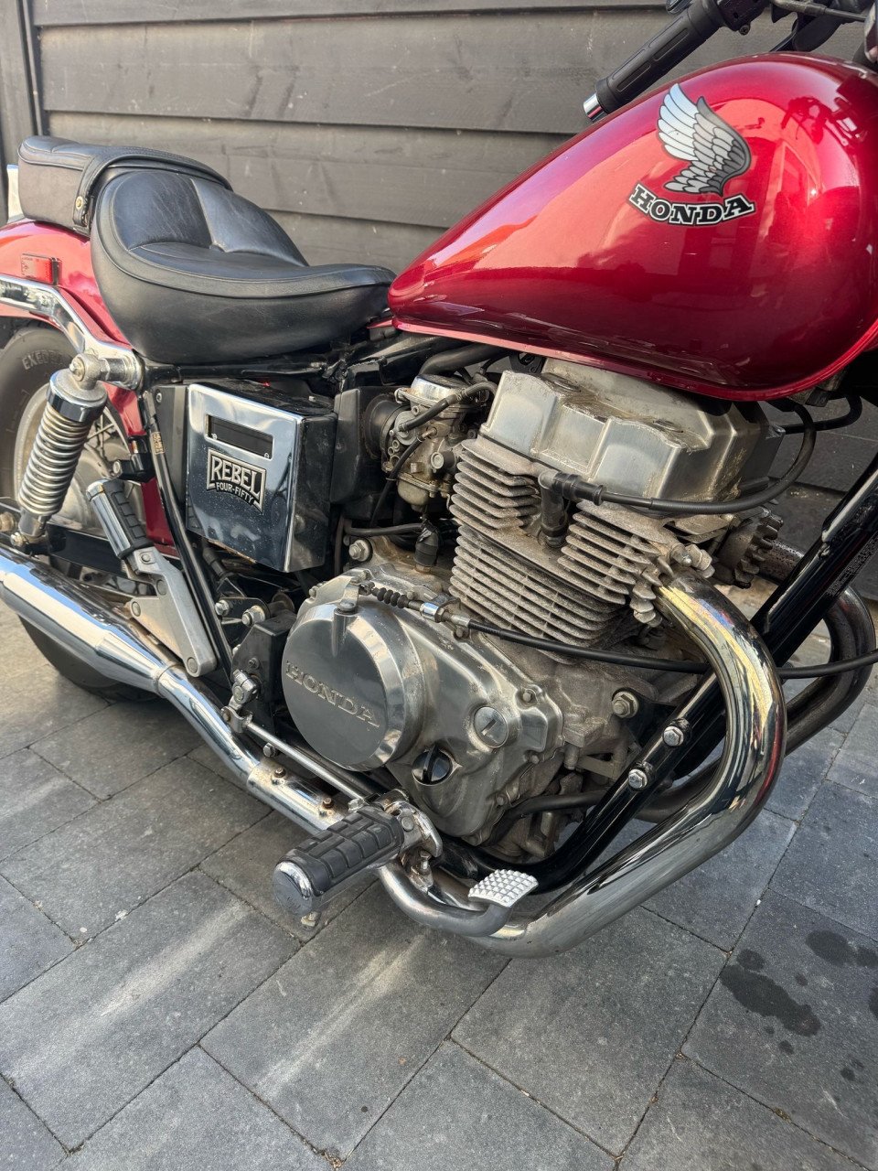Honda Rebel 450cc voor A2 rijbewijs