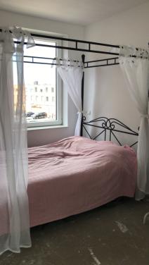 2 persoons hemelbed, inclusief matras, te koop