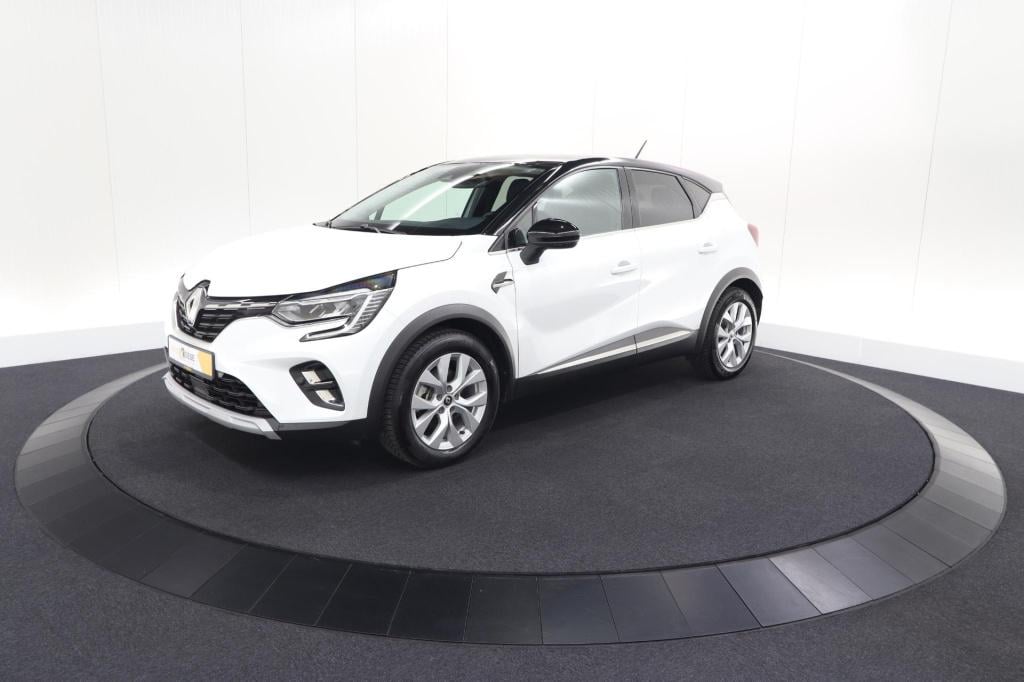 Renault Captur 1.6 e-tech hybrid 145 intens | trekhaak | camera | stoelverw