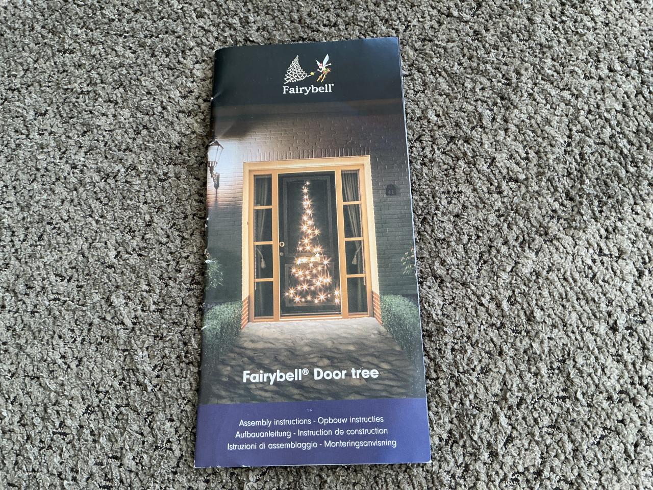 Kerstboom voor op de deur