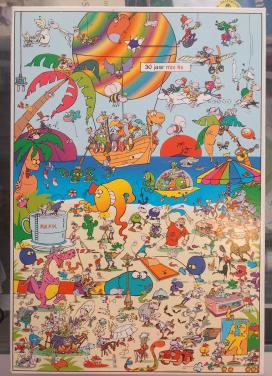 Mix fix cartoon puzzel