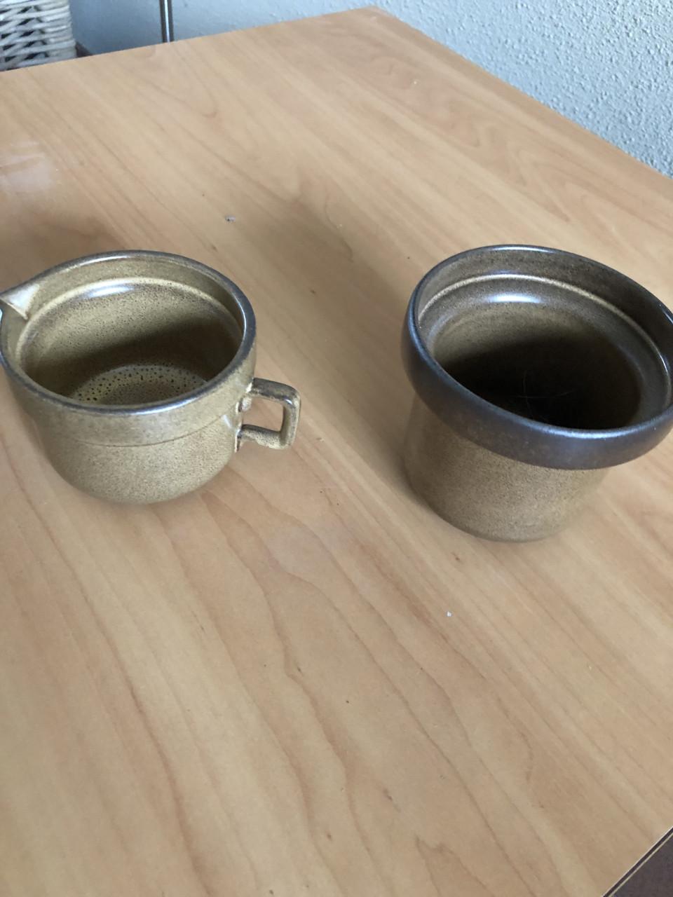 Te koop gedeelte van een nieuw servies.