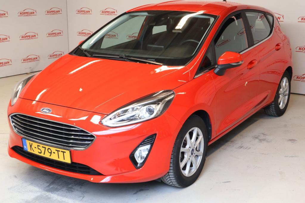 Ford Fiesta 1.0 ecoboost titanium nl auto, trekhaak, appconnect, cruise,