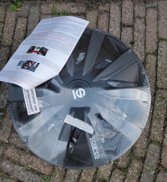Wieldoppen Sparco 16 inch
