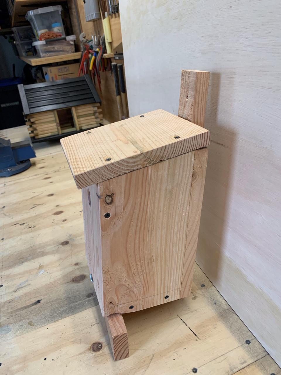 Nestkastje voor pimpelmees of koolmees