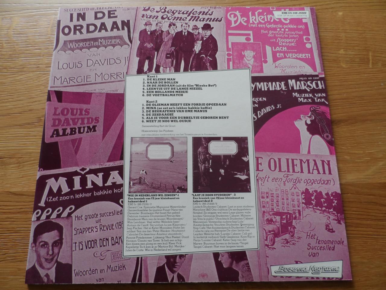 LP liedjes uit de twintiger en dertiger jaren