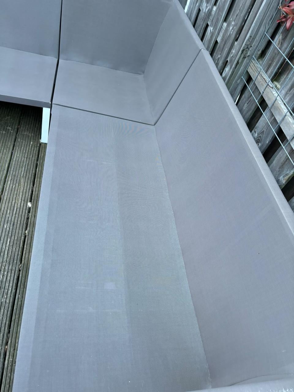 Tuin zithoek 225x255 taupe