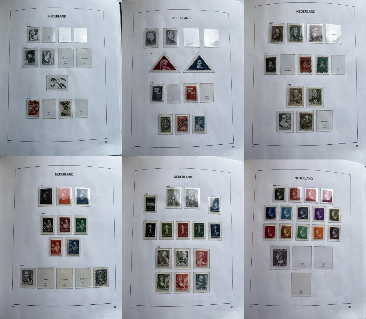 DAVO 1 Postzegels Nederland vanaf 1852