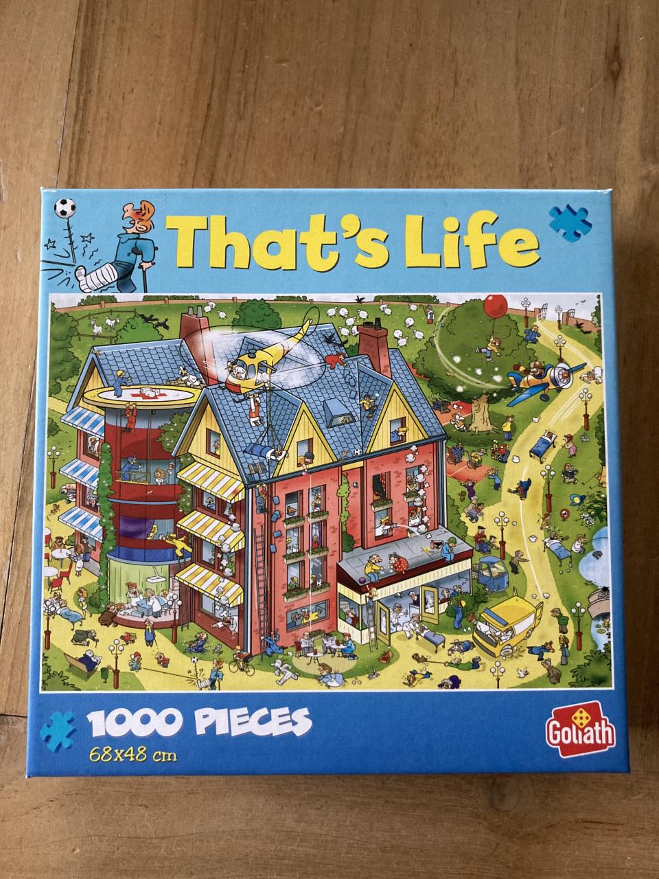 2x Puzzel that’s life