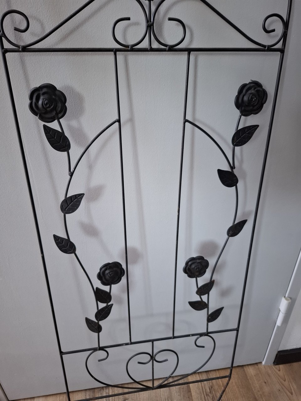Metalen plantenklimrek