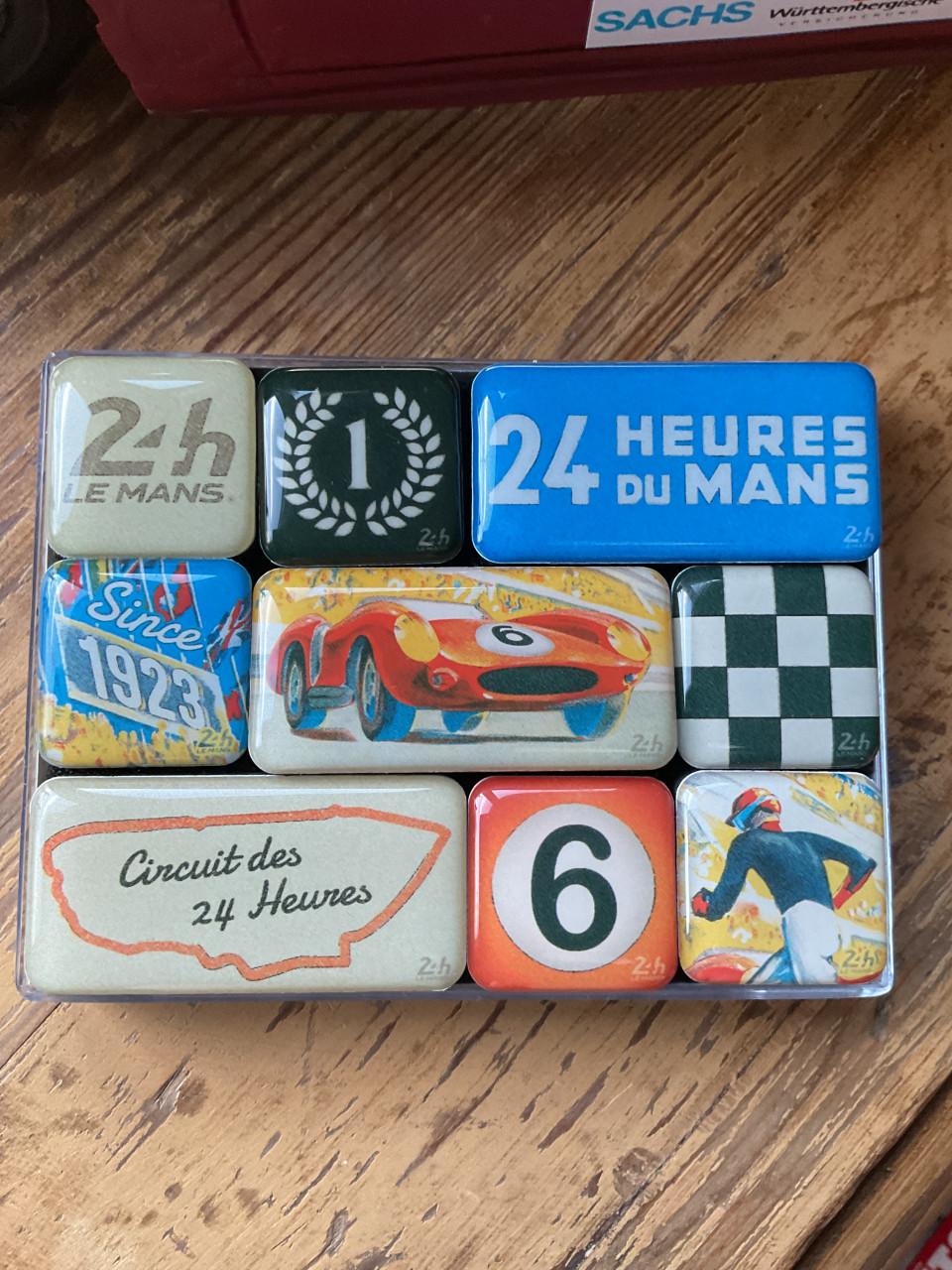 24 uren Le Mans. magneetset