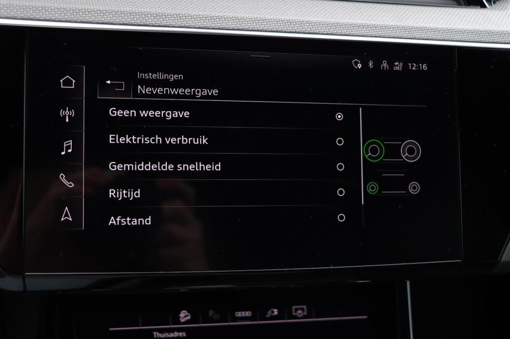 Audi E-tron sportback 55 quattro black edition 95 kwh 408pk s-line | soh 94