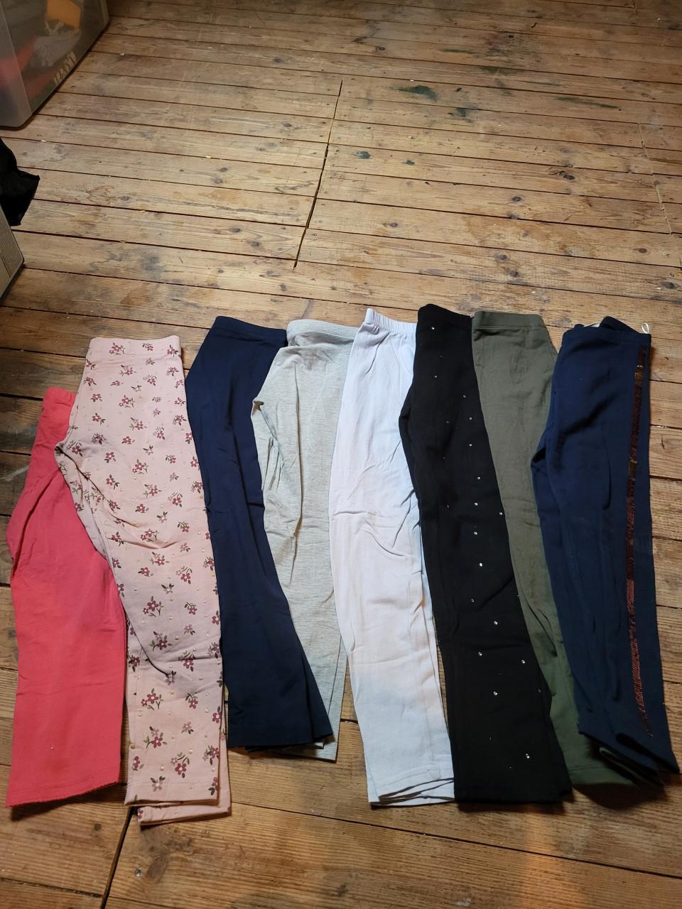 Meisjes leggingen maat 122/128