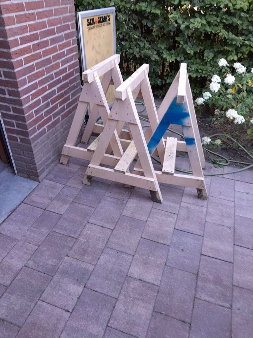 3 stevige schragen