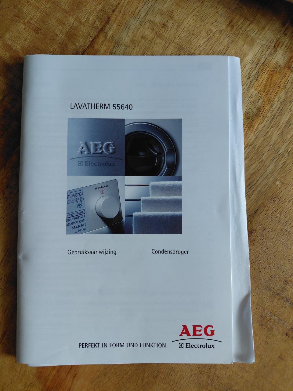 Droger AEG Lavatherm 55640