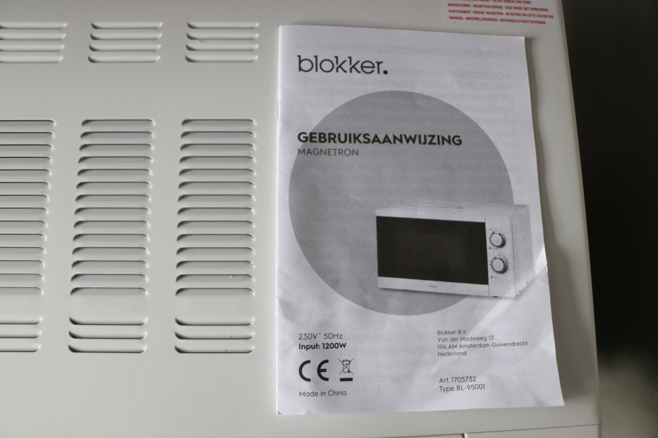 Magnetron  (Blokker BL-95001- solo magnetron - 20 liter)