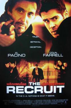 DVD The recruit ( 1 keer bekeken)