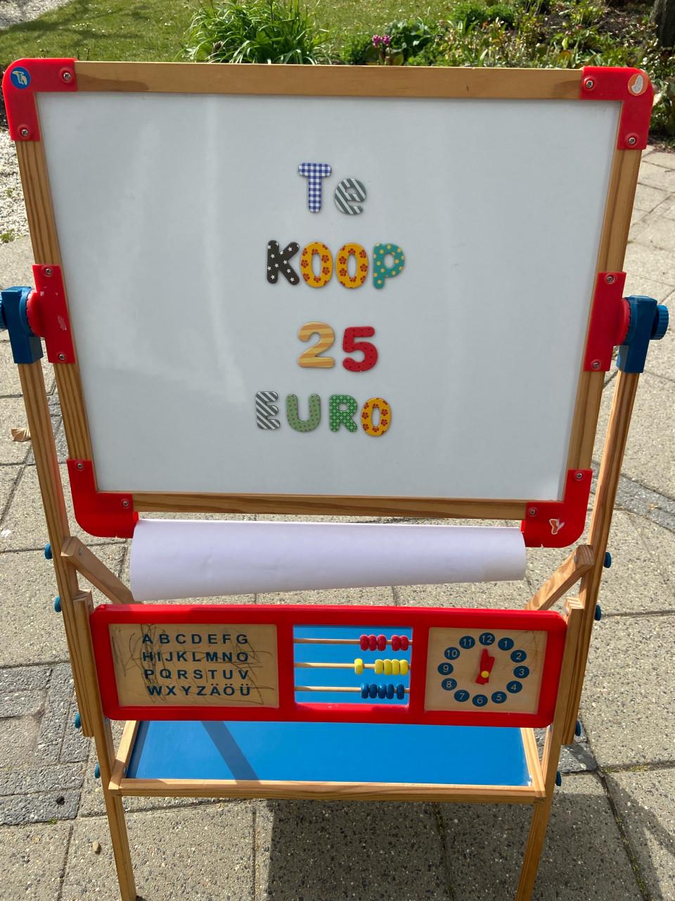 Stevig magnetisch schoolbord