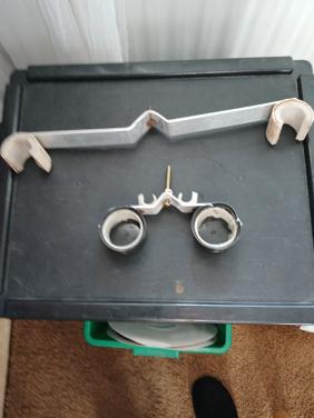 Te koop nog goede hengelsteun van 2.50m