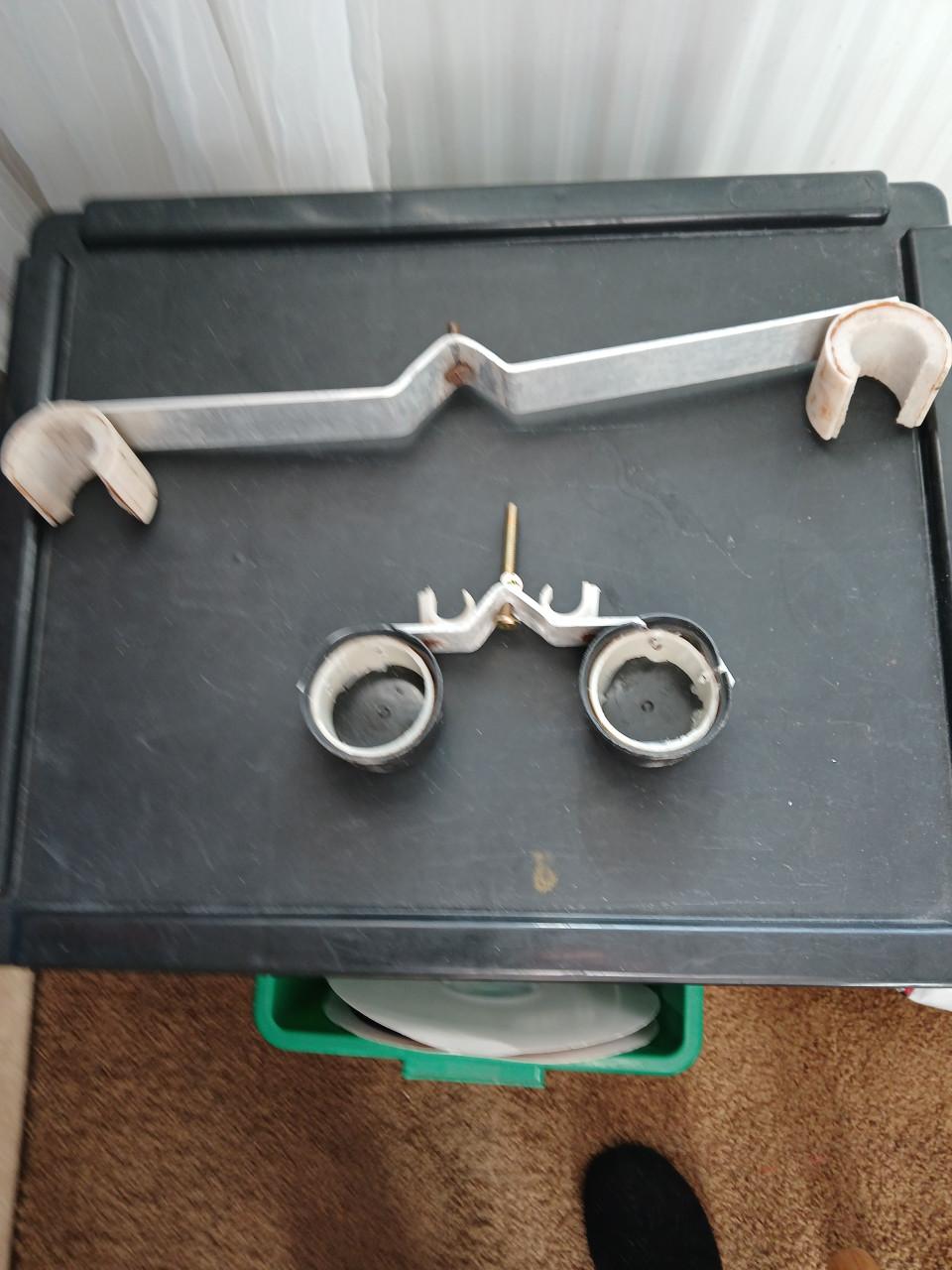 Te koop nog goede hengelsteun van 2.50m