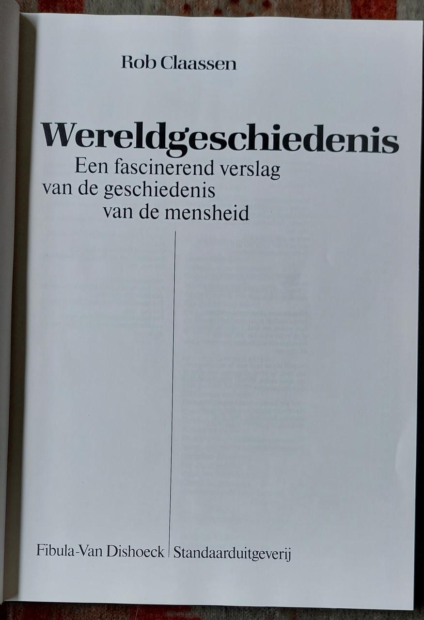 Geschiedenis Boek