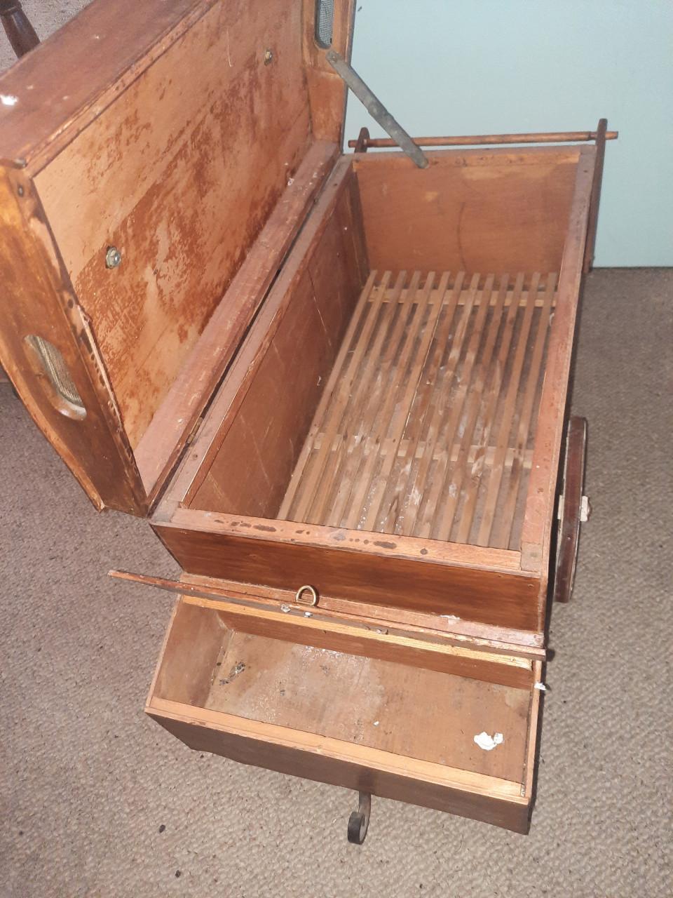 Houten bakkerskar