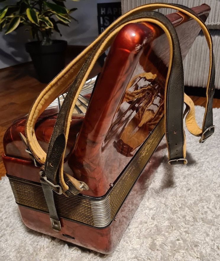 Hohner Verdi I Accordeon – Vintage in Topstaat + Koffer + Draagriemen