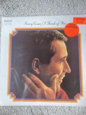 Vinyl LP Perry Como I think of you.