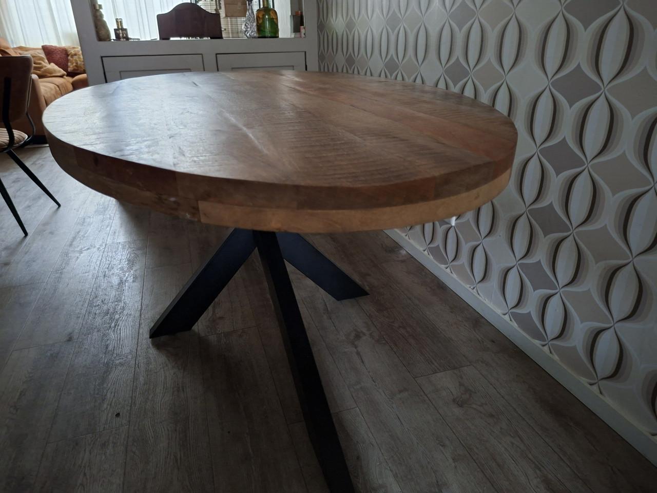 Ovale eettafel