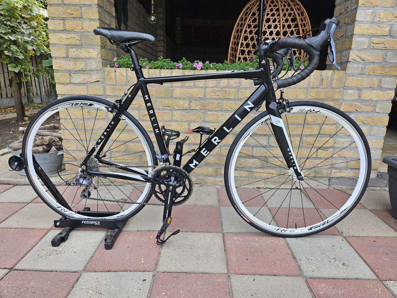 Merlin Performance PR7 Racefiets  Maat L (56 cm)  (Nwe banden & stuurlint!)