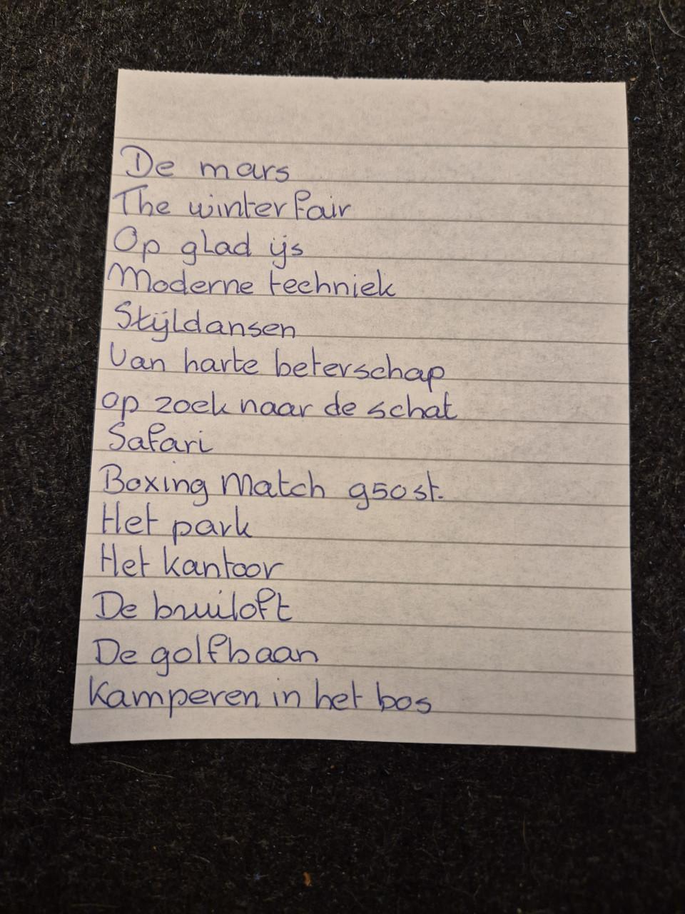 TE KOOP PUZZELS 1000st Jan van Haasteren