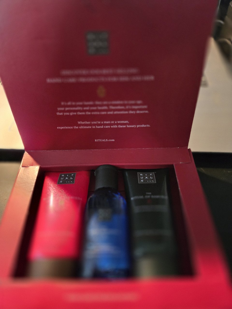 Rituals cadeauset met 3 producten