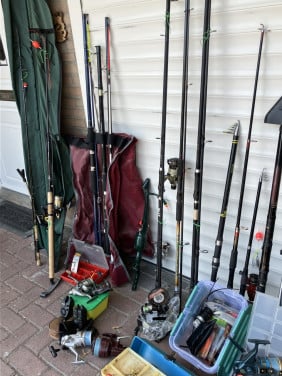 Te koop Complete vishengels voor €175