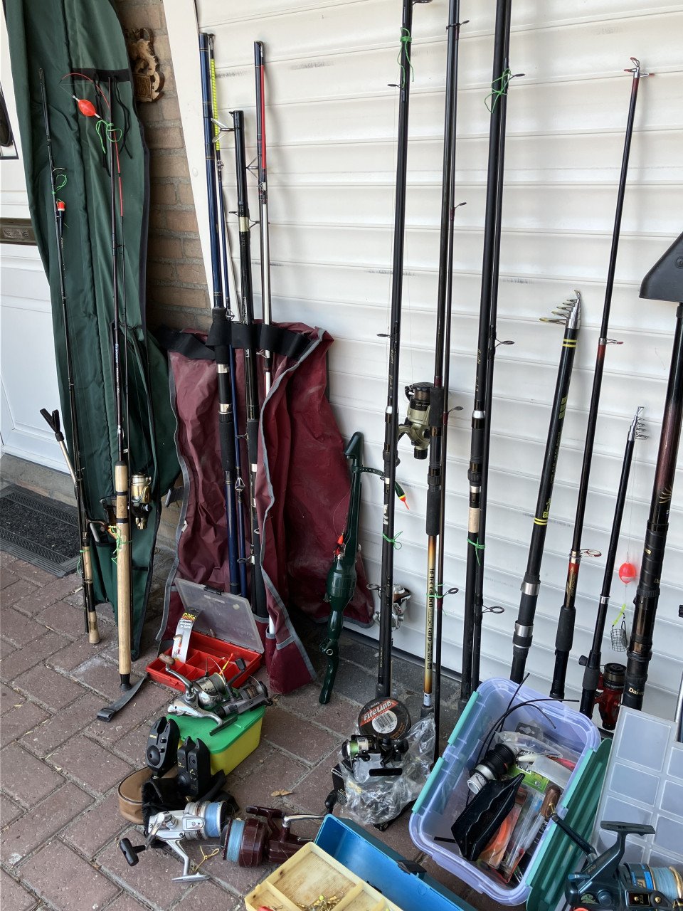 Te koop Complete vishengels voor €175