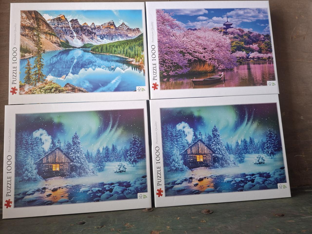 Te koop 18 nieuwe puzzels