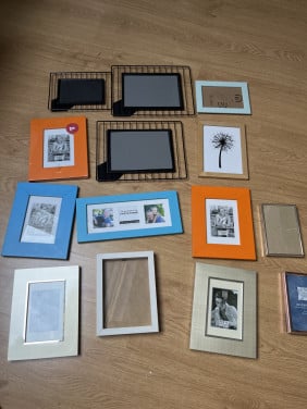 Diverse fotolijstjes , 14 stuks