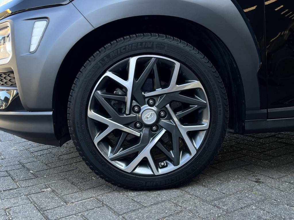 Hyundai Kona 1.6 gdi hev premium | lederen bekleding | stoel/stuur verwarmi