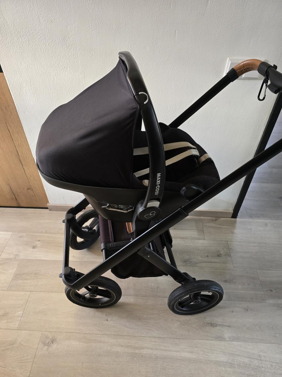 Dubatti kinderwagen + Maxi cosi en alle accessoires
