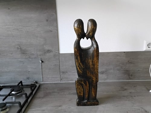 Houten beeld 50cm hoog