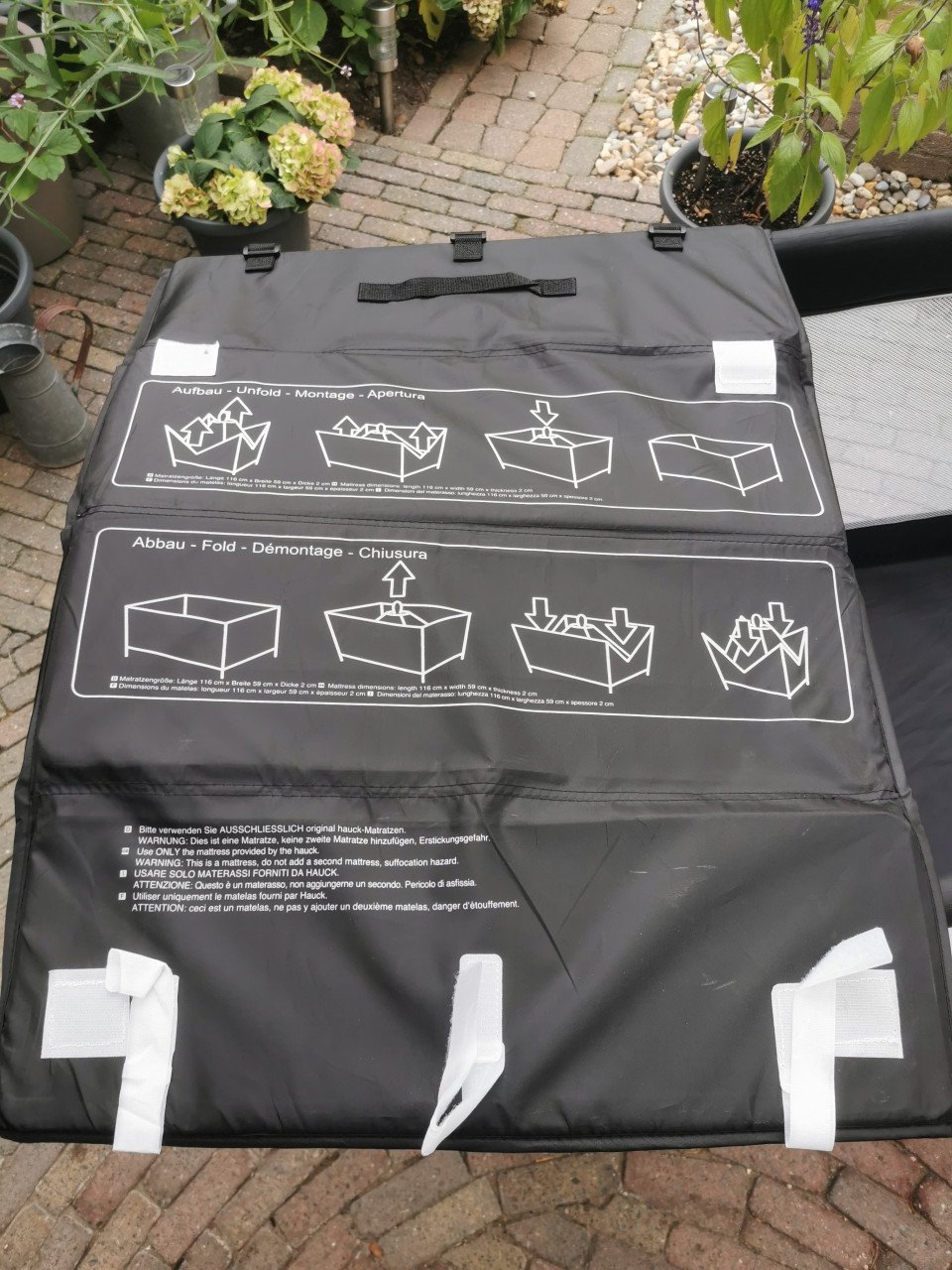 Reisbedje voor babys