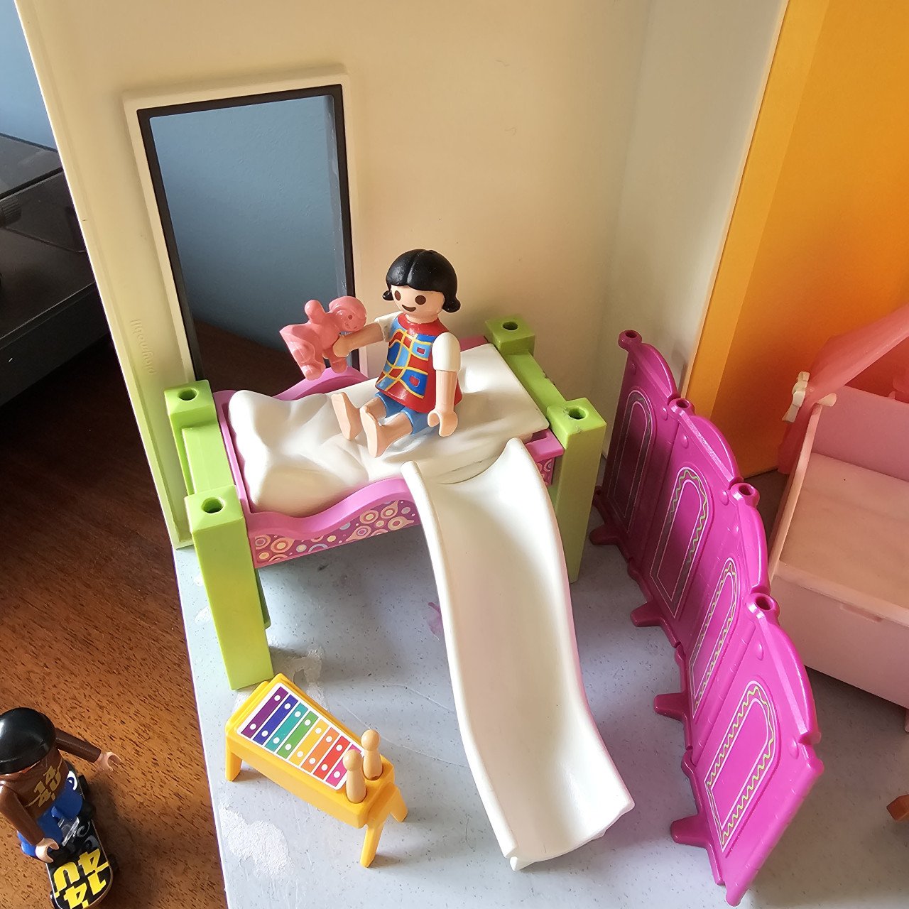 Playmobil poppenhuis konijnenhok cavia's verzorgen