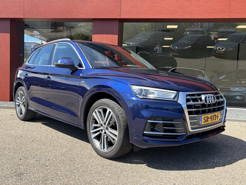 Audi Q5 2.0 tfsi quattro s-line pro line | b&o | pano | leer | 20'' lmv