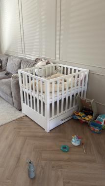 Babybox met lade en matras