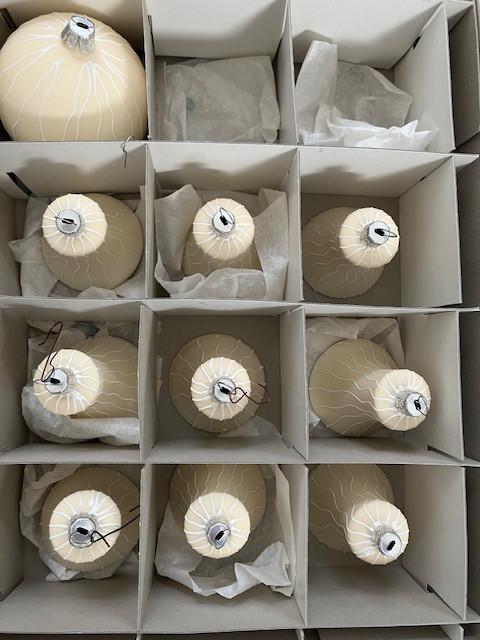 Set kerstversiering kerstballen en kerstklokjes 15 stuks