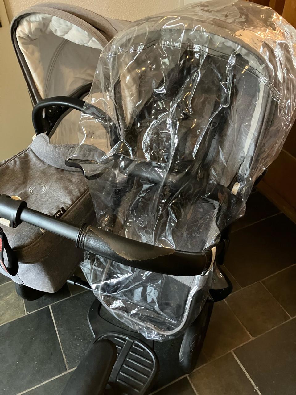 Bugaboo Donkey2 Duo kinderwagen + stepje