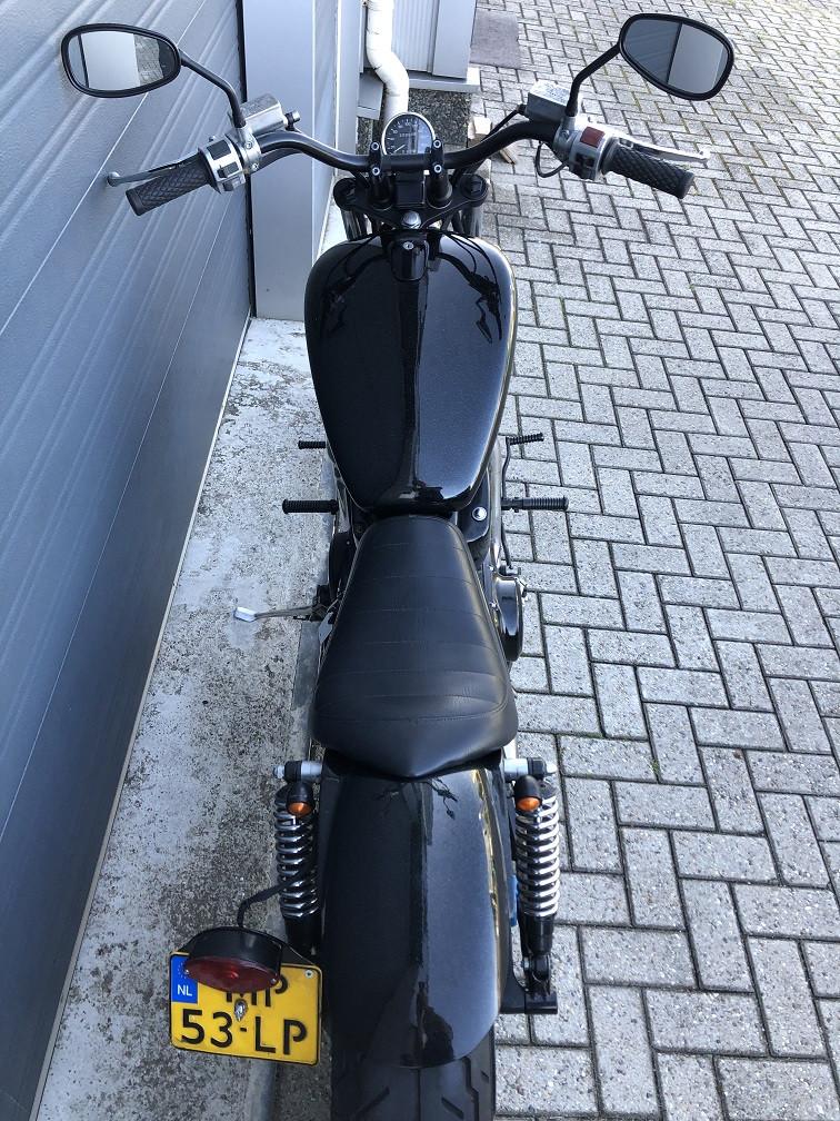 Custombuild Suzuki VS1400, monozit, sidemount, forwardcontr, zo mee €1995,-