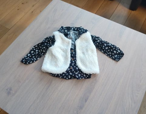 Blouse en bodywarmer