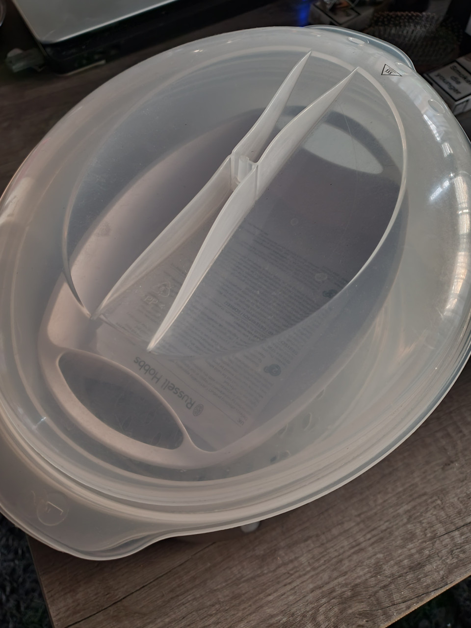 Zgan grote RVS Russell Hobbs Cook Home-stoomkoker en slowcooker...