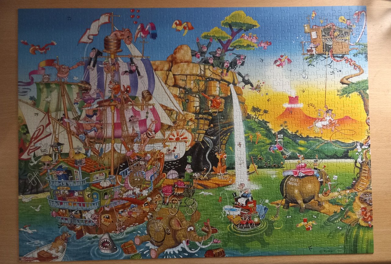 Comic puzzel