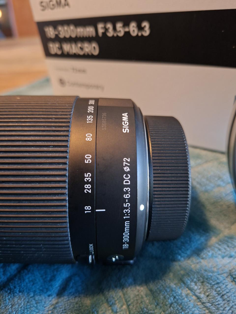 Sigma 18-300 mm F3.5/6.3 DC MACRO - Nikon vakantielens